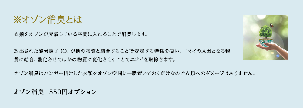 オゾン消臭とは