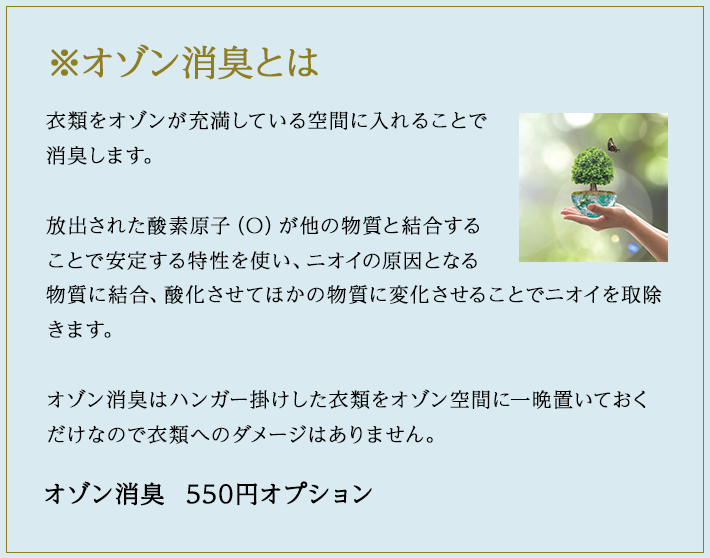 オゾン消臭とは