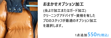 おまかせオプション加工